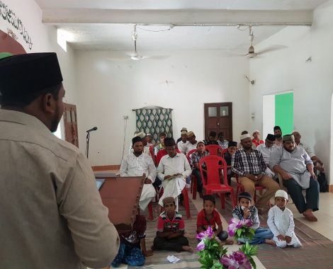 Sadr Majlis Khuddamul Ahmadiyya Bharat Addressing the Khuddams at Ijtema district east Singhbhum Jharkhand.